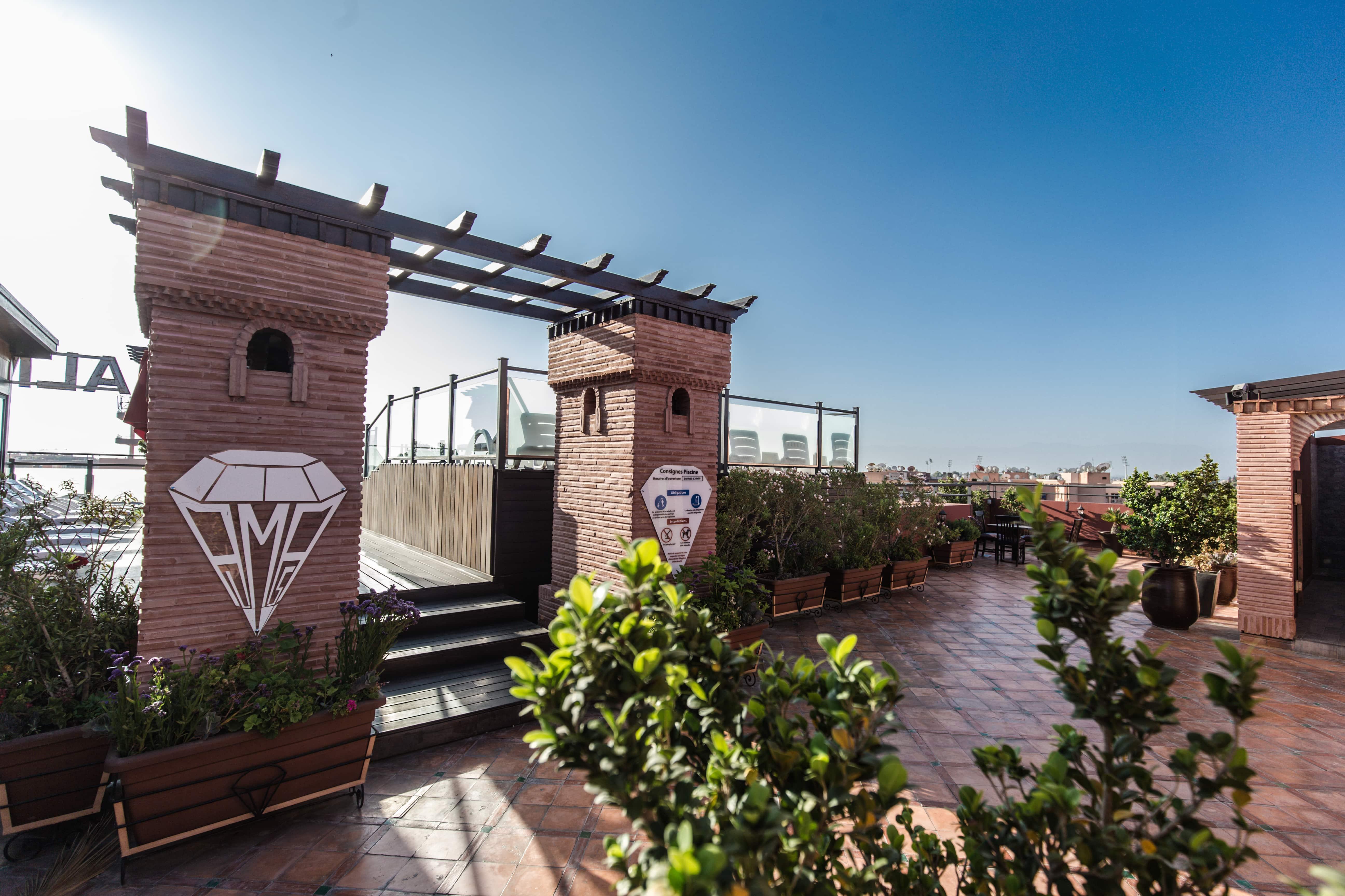 Hotel Almas Marrakesh Bagian luar foto